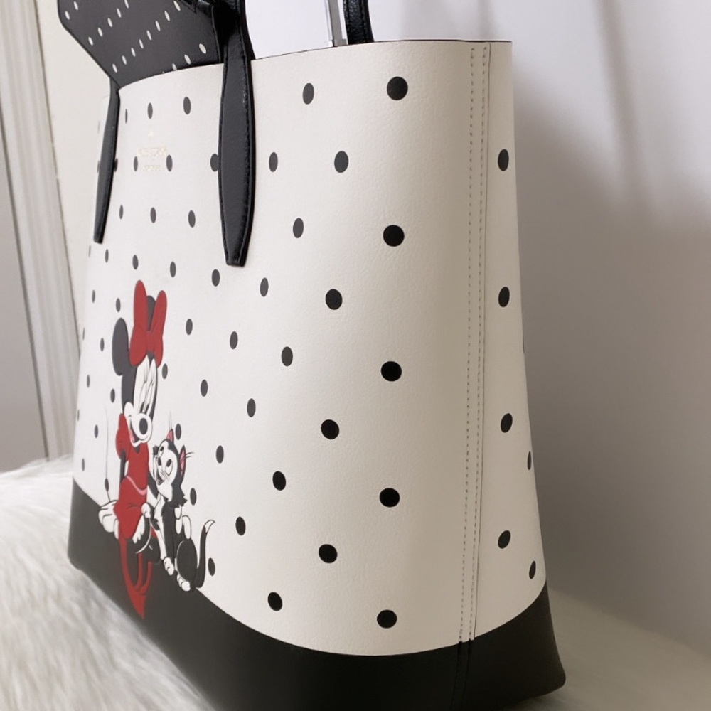 New💃Kate Spade disney x kate spade new york minnie mouse tote bag - Picture 3 of 13